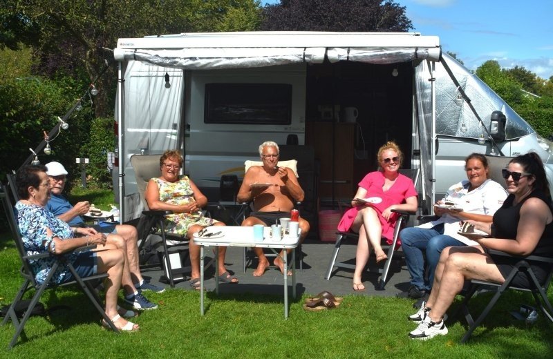 Die Sanitäranlagen sind fantastisch, und das ist sehr wichtig für uns.